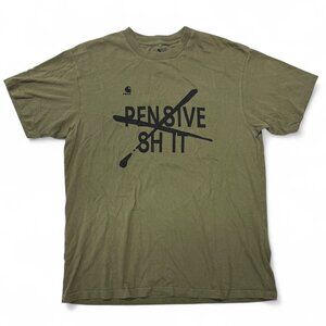 Carhartt WIP Fela Xpensive Sh*t T-Shirt Mens Medium Green Work In Progress‎ Tee